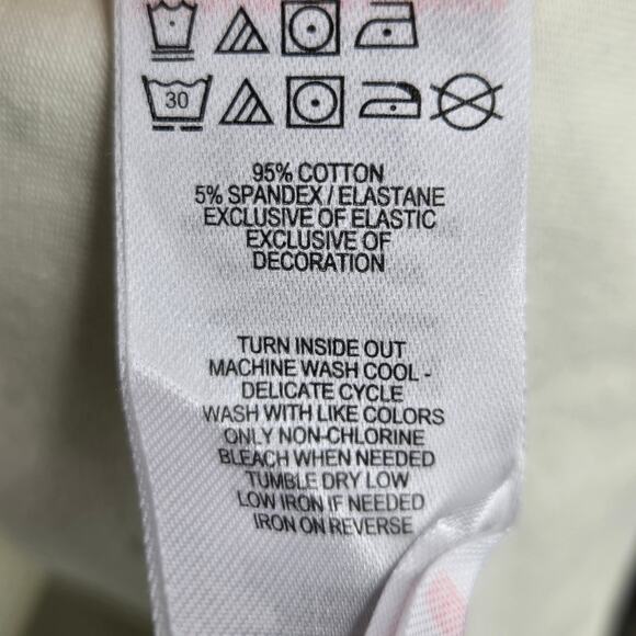 NWOT Isaac Mizrahi Cream & Gold Polka Dot Button Down Long Sleeve Shirt Size 7/8 - Picture 7 of 7